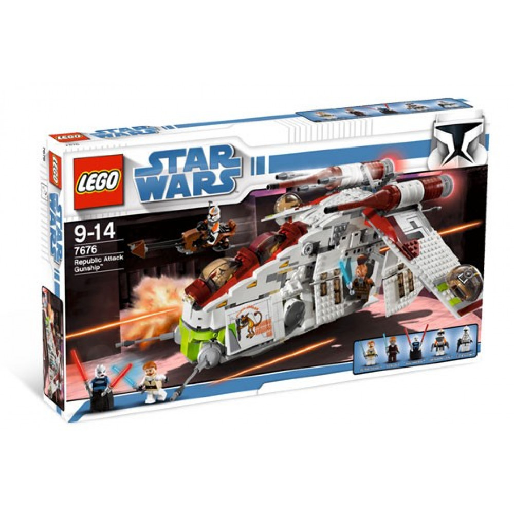 Lego 7676 Star Wars Republick Attack Gunship | Eshop Dzunglehracek -  stavebnice Lego nejen pro sběratele.
