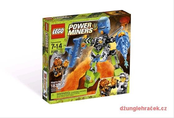 Lego 8189 Power Miners Robot Magma