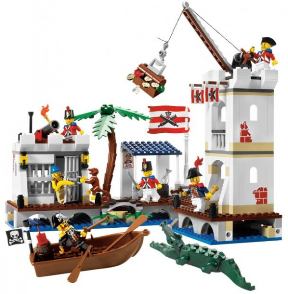 Lego 6242 Piráti Vojenská pevnost