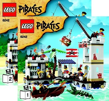Lego 6242 Piráti Vojenská pevnost