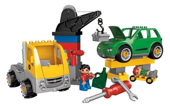 Lego 5641 Duplo Rušná autoopravna