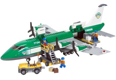 Lego 7734 City Nákladní letadlo