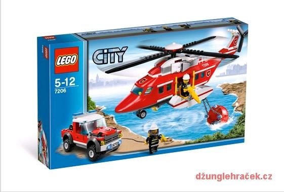 Lego 7206 City Hasičský vrtulník