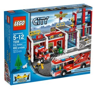 Lego 7208 City Hasičská stanice