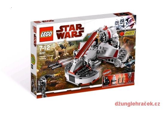 Lego 8091 Star Wars Republic Swamp speeder