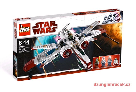 Lego 8088 Star Wars Hvězdná stíhačka ARC-170