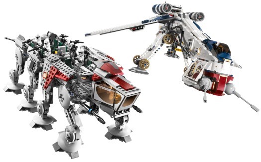 Lego 10195 SW Republic Dropship + AT-OT Walker