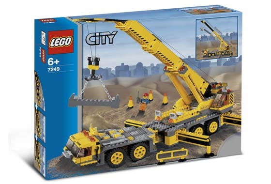 Lego 7249 City XXL Pojízdní jeřáb