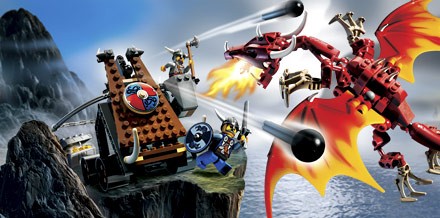 Lego 7017 Souboj Vikingů versus Nidhogg