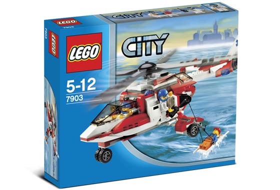 Lego 7903 City Záchranářský vrtulník