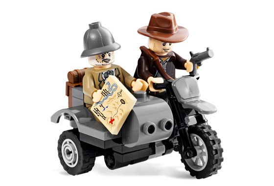 Lego 7620 Indiana Jones Motocyklová honička