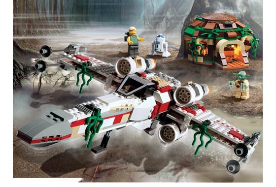 Lego 4502 Star Wars Dagobah X Wing Fighter