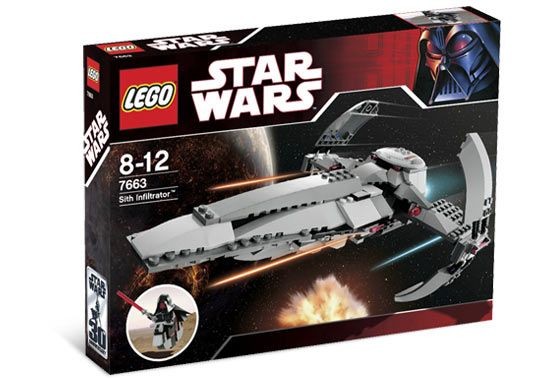 Lego 7663 Star Wars Infiltrátor Sithů