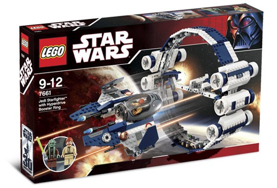 Lego 7661 SW Jedi Starfighter s hyperpohonem