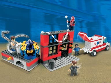 Lego 4857 Spiderman Tavící laboratoř