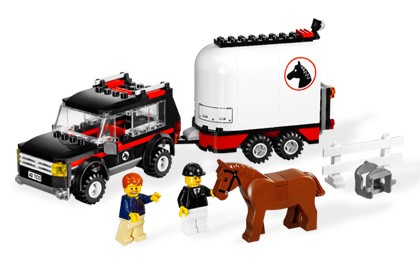 Lego 7635 City Terénní vůz s přívěsem