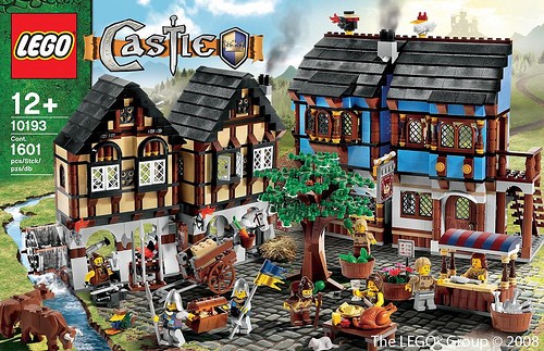 Lego 10193 Středověká vesnice s trhem