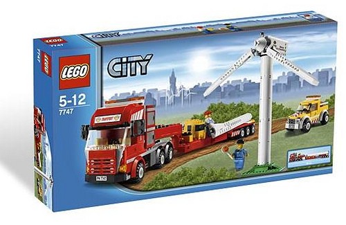 Lego 7747 City Transport větrné turbíny