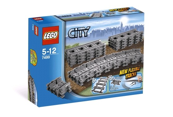 Lego 7499 City Ohebné flexibilní koleje