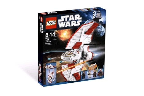 Lego 7931 Star Wars Raketoplán Jediů T-6