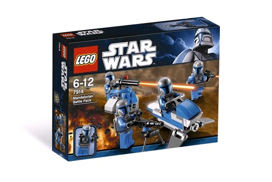 Lego 7914 Star Wars Bojová jednotka Mandalorianů