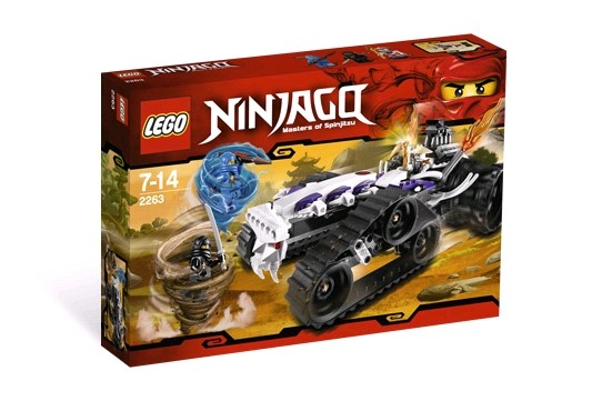 Lego 2263 Ninjago Turbo vozidlo kostlivců