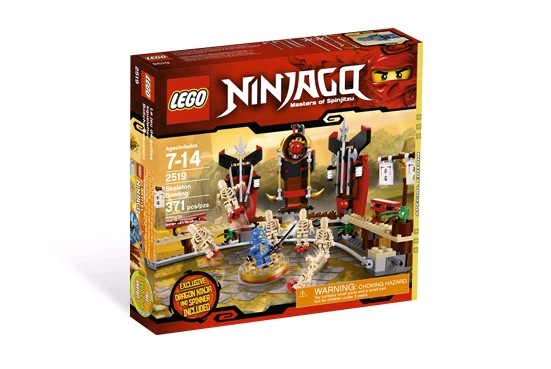 Lego 2519 Ninjago Skeleton bowling