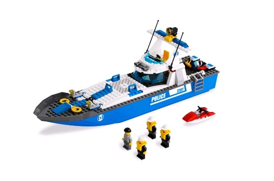 Lego 7287 City Policejní člun