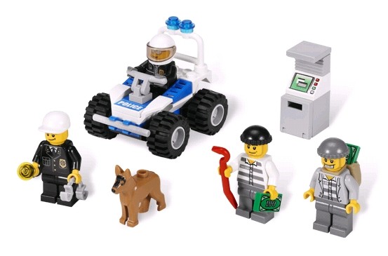 Lego 7279 City Soubor policejních minifigurek