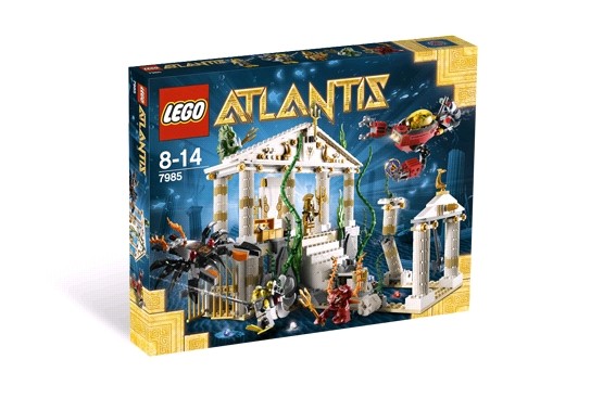 Lego 7985 Atlantis Bájná Atlantida