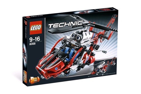 Lego 8068 Technic Záchranný vrtulník
