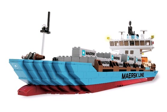 Lego 10155 Maersk - kontejnerová loď