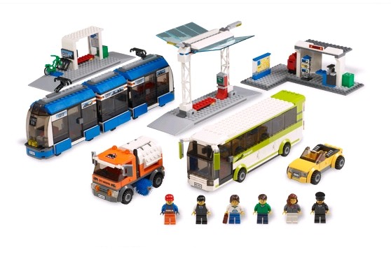 Lego 8404 City Veřejná doprava