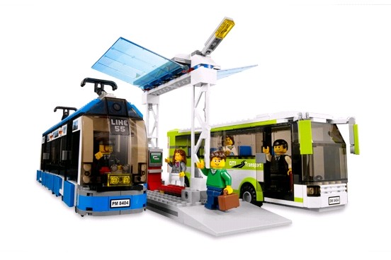 Lego 8404 City Veřejná doprava