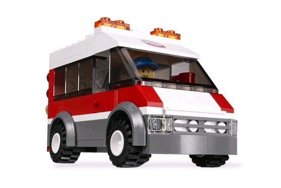 Lego 3366 City Odpalovací rampa pro satelity