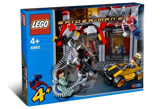 Lego 4860 Spiderman Doc Ock Cafe attack
