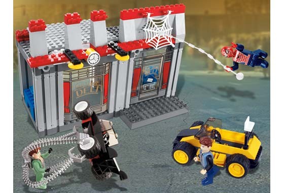 Lego 4860 Spiderman Doc Ock Cafe attack