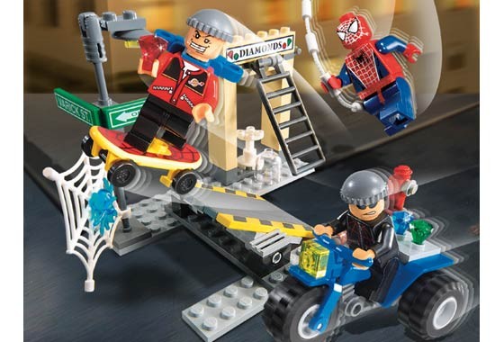 Lego 4853 Spiderman Spider-Mans Street Chase