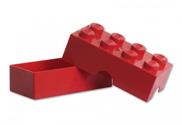 Lego dóza na svačinu červená