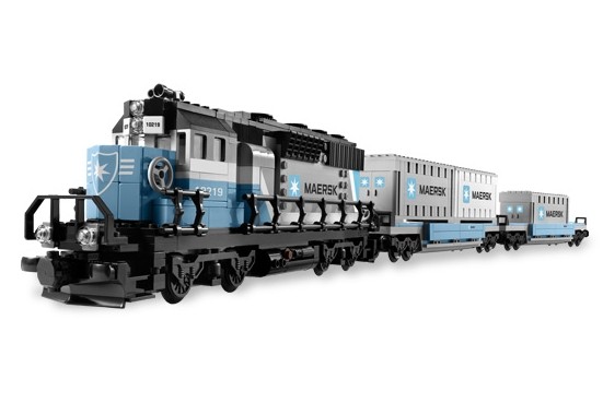 Lego 10219 Nákladní vlak Maersk