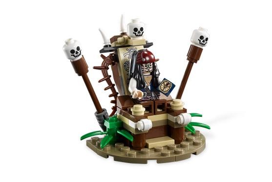 Lego 4182 Piráti z Karibiku Útěk před kanibaly