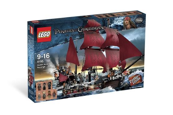 Lego 4195 Piráti z Karibiku Pomsta královny Anny