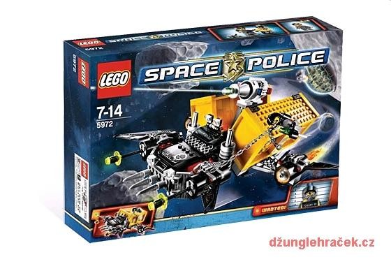 Lego 5972 Space Police Únik vesmírného náklaďáku