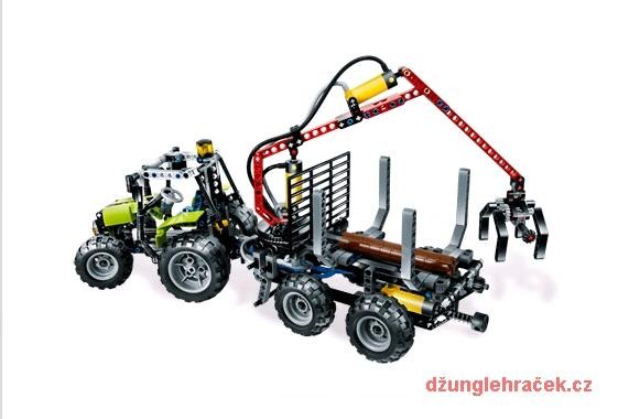 Lego 8049 Technic Traktor s valníkem na klády