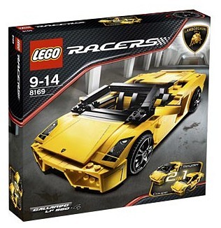 Lego 8169 Racers Lamborghini Gallardo