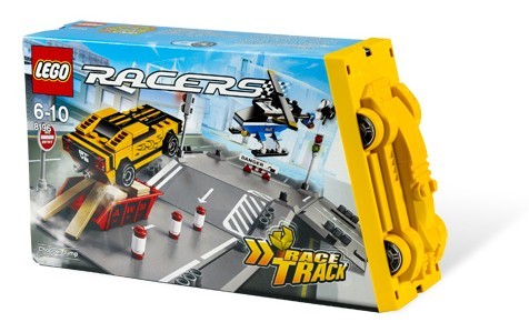 Lego 8196 Racers Únik před helikoptérou