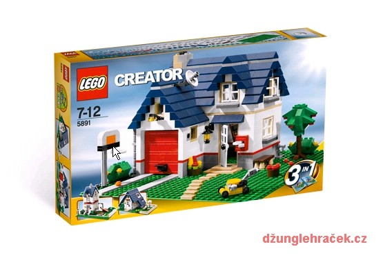 Lego 5891 Creator Rodinný domek