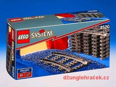 Lego 4520 City Koleje zatáčky