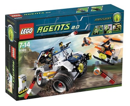 Lego 8969 Agents 2.0 Honička na čtyřech kolech