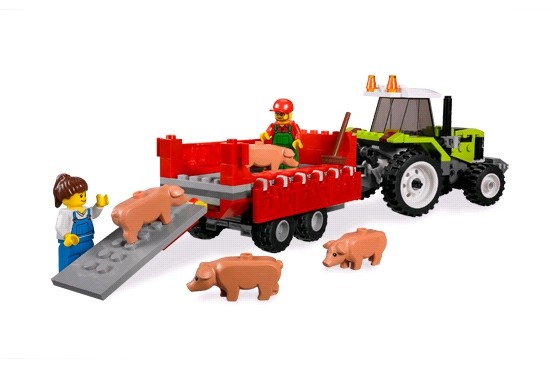 Lego 7684 City Vepřín a traktor